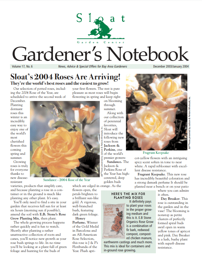Gardeners Notebook