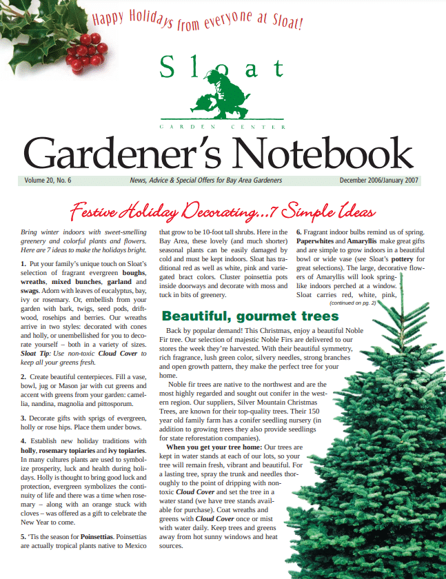Gardeners Notebook
