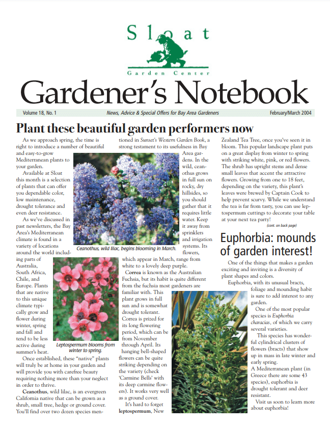 Gardeners Notebook