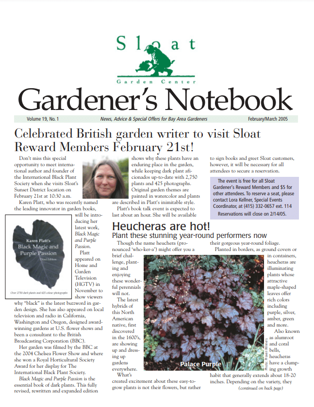 Gardeners Notebook