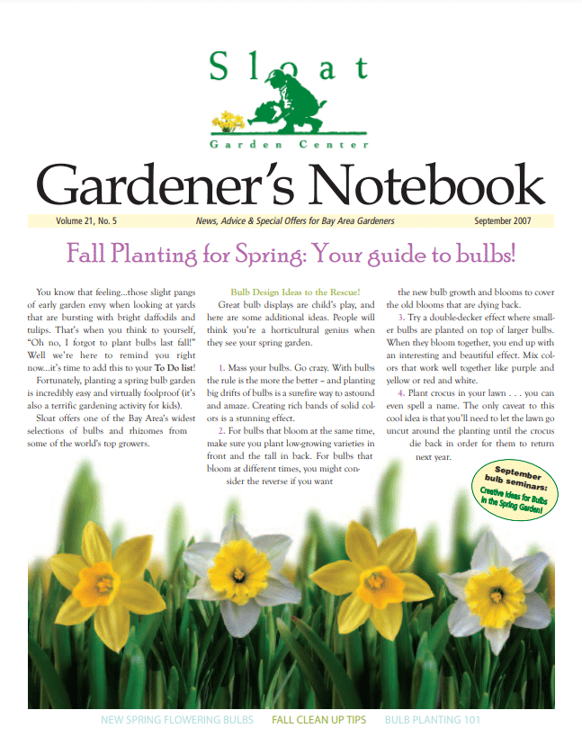 Gardeners Notebook