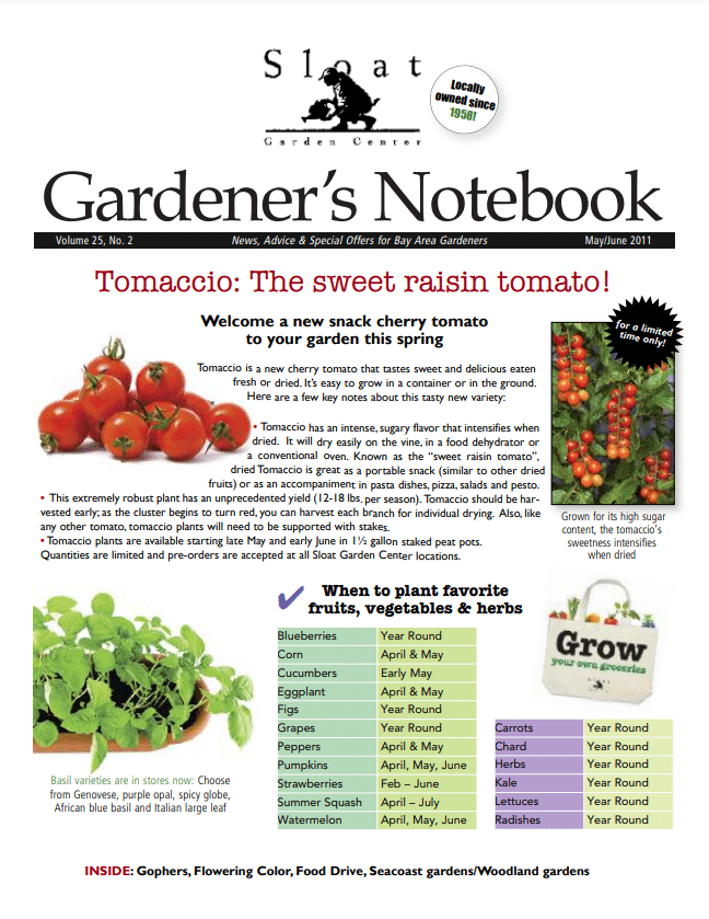 Gardeners Notebook
