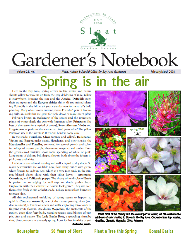 Gardeners Notebook