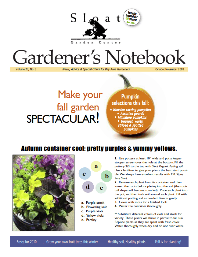 Gardeners Notebook